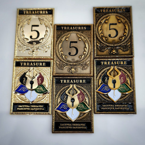 Prized Treasures - Metal Treasure Tokens - Luxury Playstyle