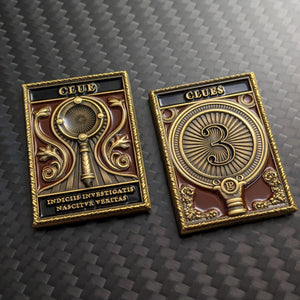 Prized Clue - Metal Tokens