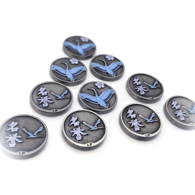 CEREMONY デスメタル　スラッシュメタル Crane Resplendence / Diplomat - Metal Fate Tokens - Luxury Playstyle