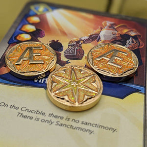 Custom Token - Archonic Energy Tokens - Unofficial Aember/Amber Compatible With KeyForge