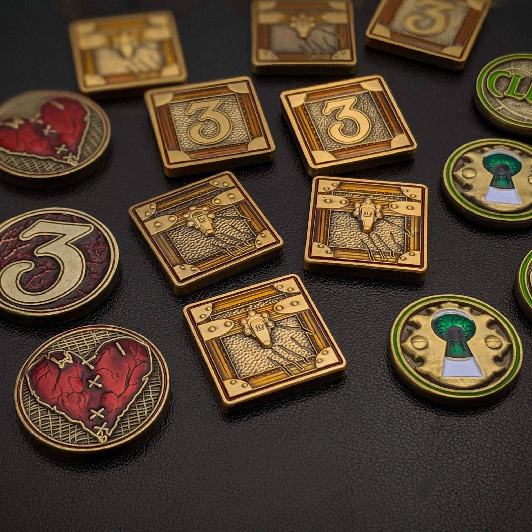 Costly Reserves" - Luxury Metal Resource Tokens - Unofficially Compatible Arkham Horror LCG - Luxury Playstyle Costly Reserves" - Luxury Metal Resource Tokens - Unofficially Compatible Arkham Horror LCG - Luxury Playstyle