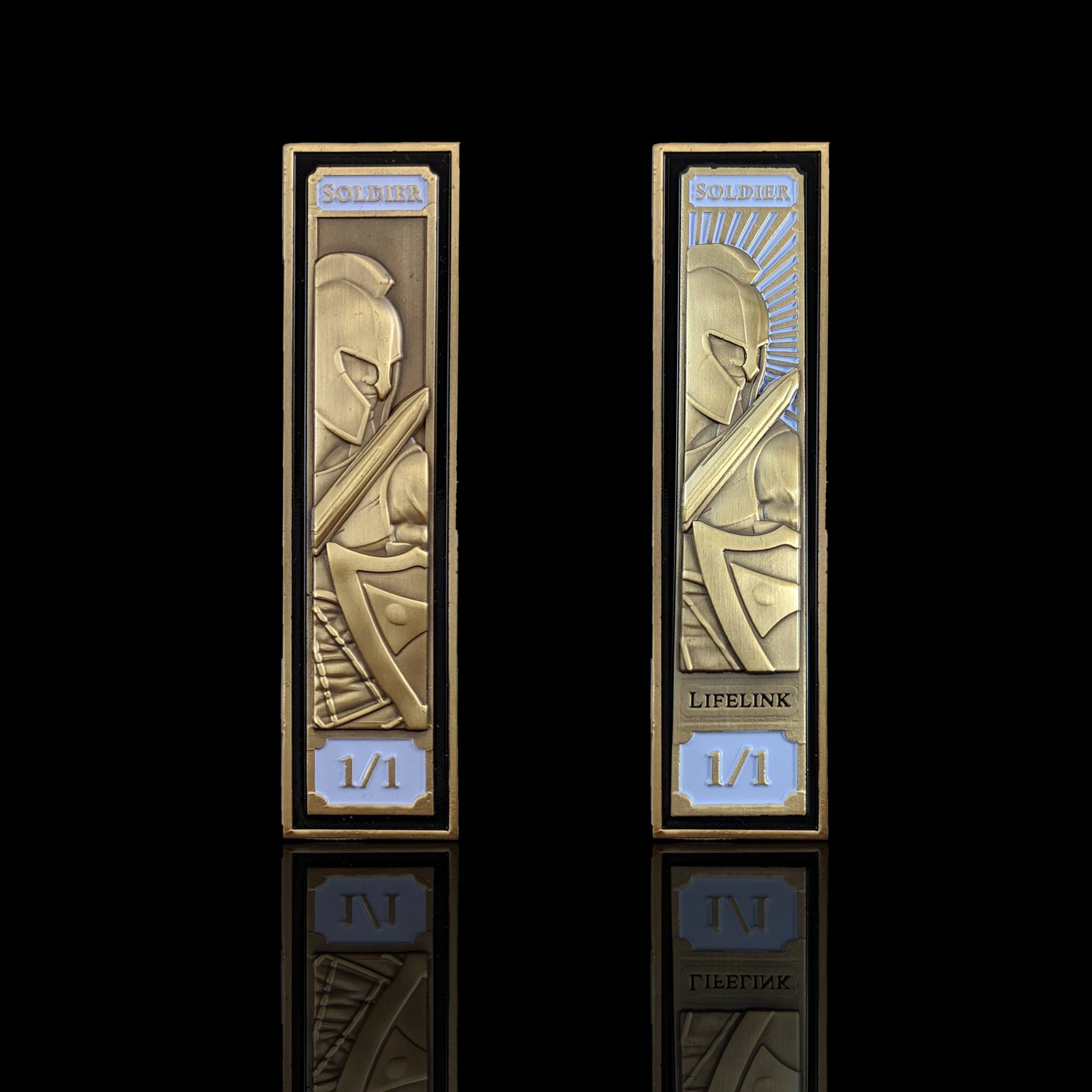 Prized Soldier - Metal Creature Tokens - Luxury Playstyle Prized Soldier - Metal Creature Tokens - Luxury Playstyle