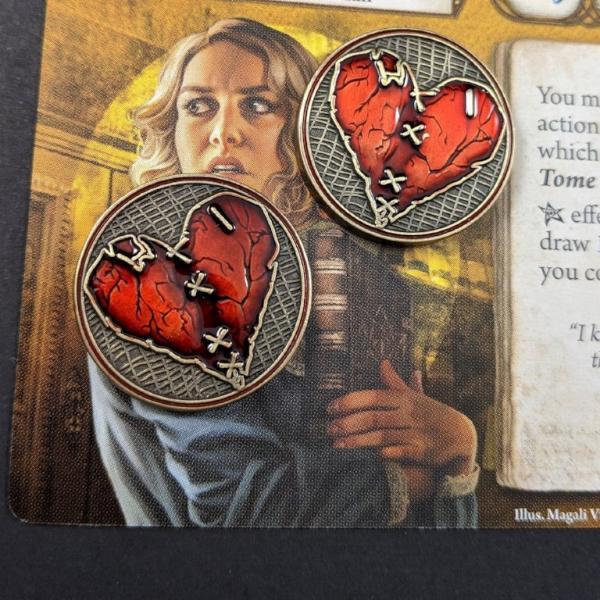 Wounded Heart - Metal Health/Wound Tokens