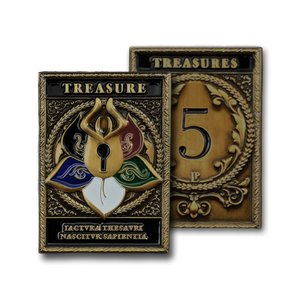 Prized Treasures - Metal Treasure Tokens